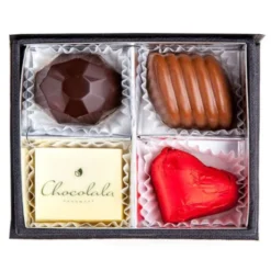 Chocolala 4 käsitöötrühvliga kinkekarp